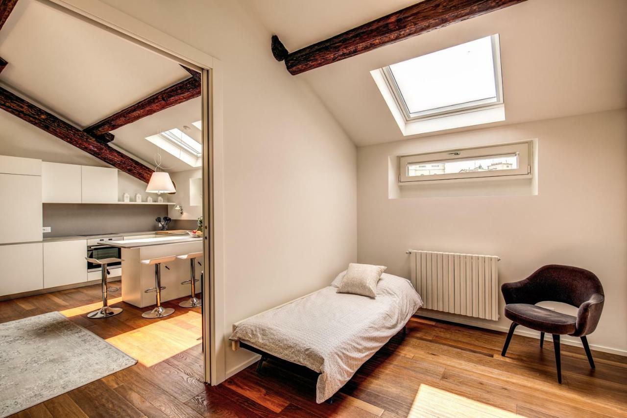 Luxurious Apartment In Milánó Kültér fotó
